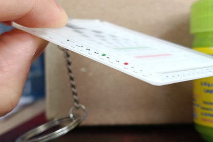 Snellen Test sfocato